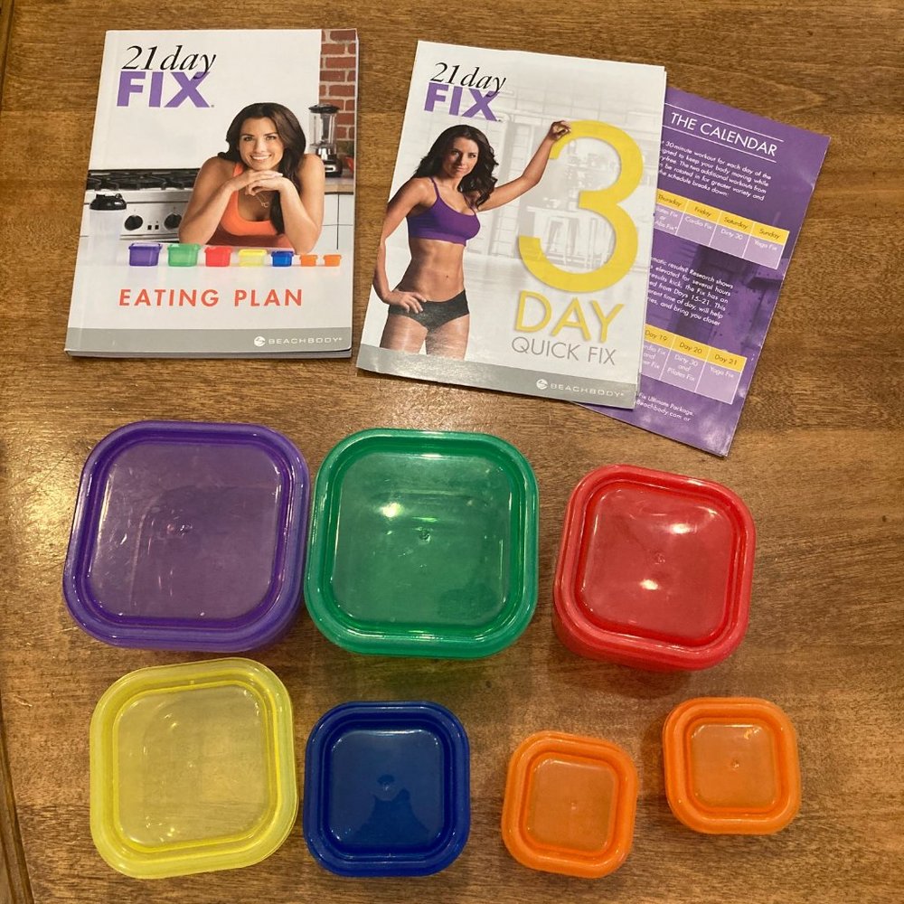 21 Day Fix Food Containers and Meal Plans